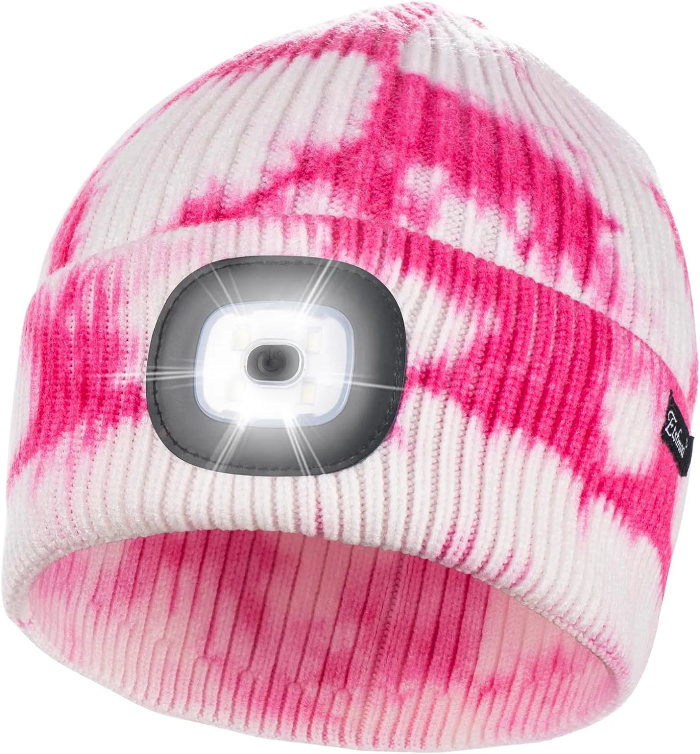 Unisex Beanie with Light, USB Rechargeable Caps