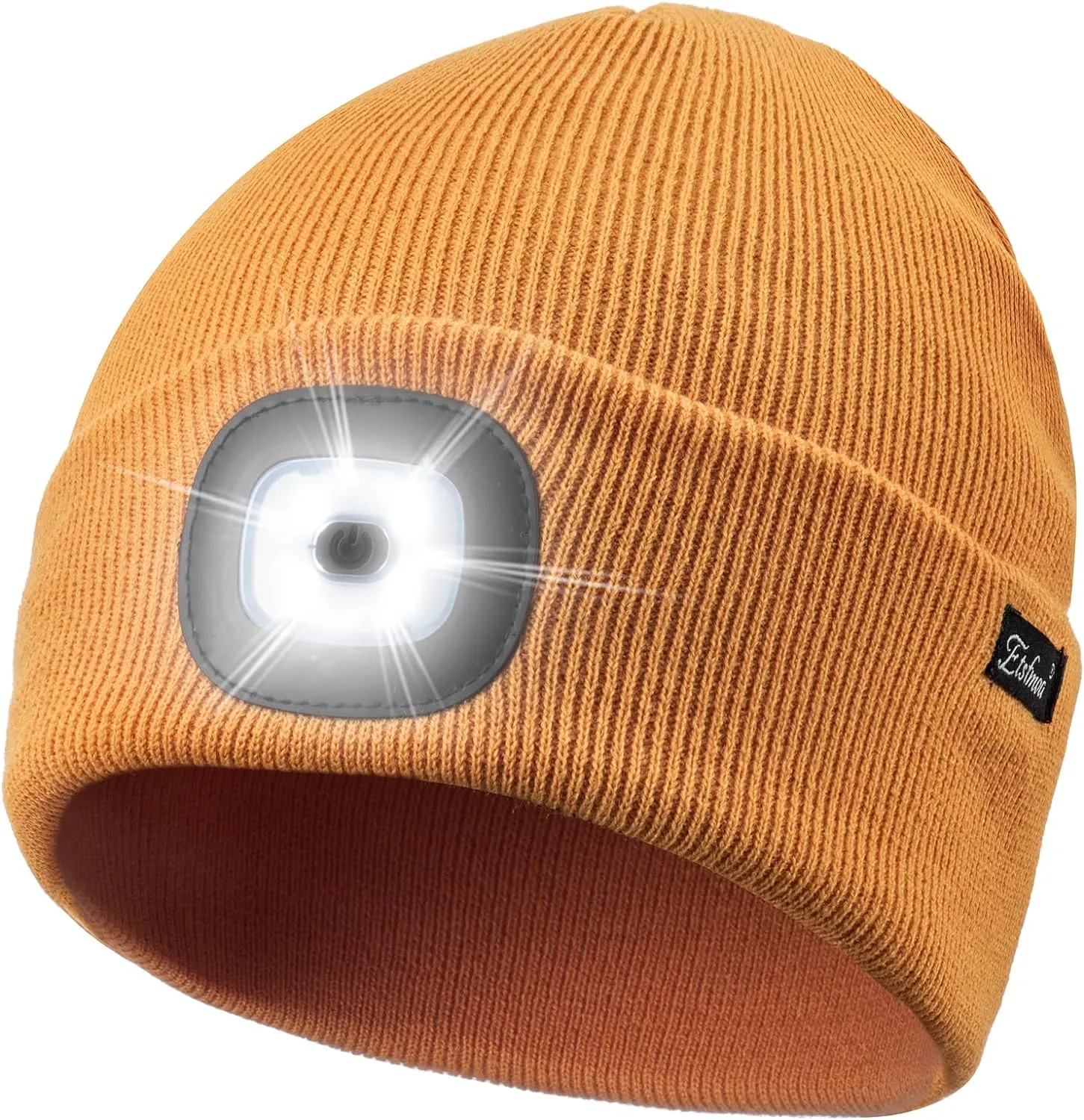 Unisex Beanie with Light, USB Rechargeable Caps