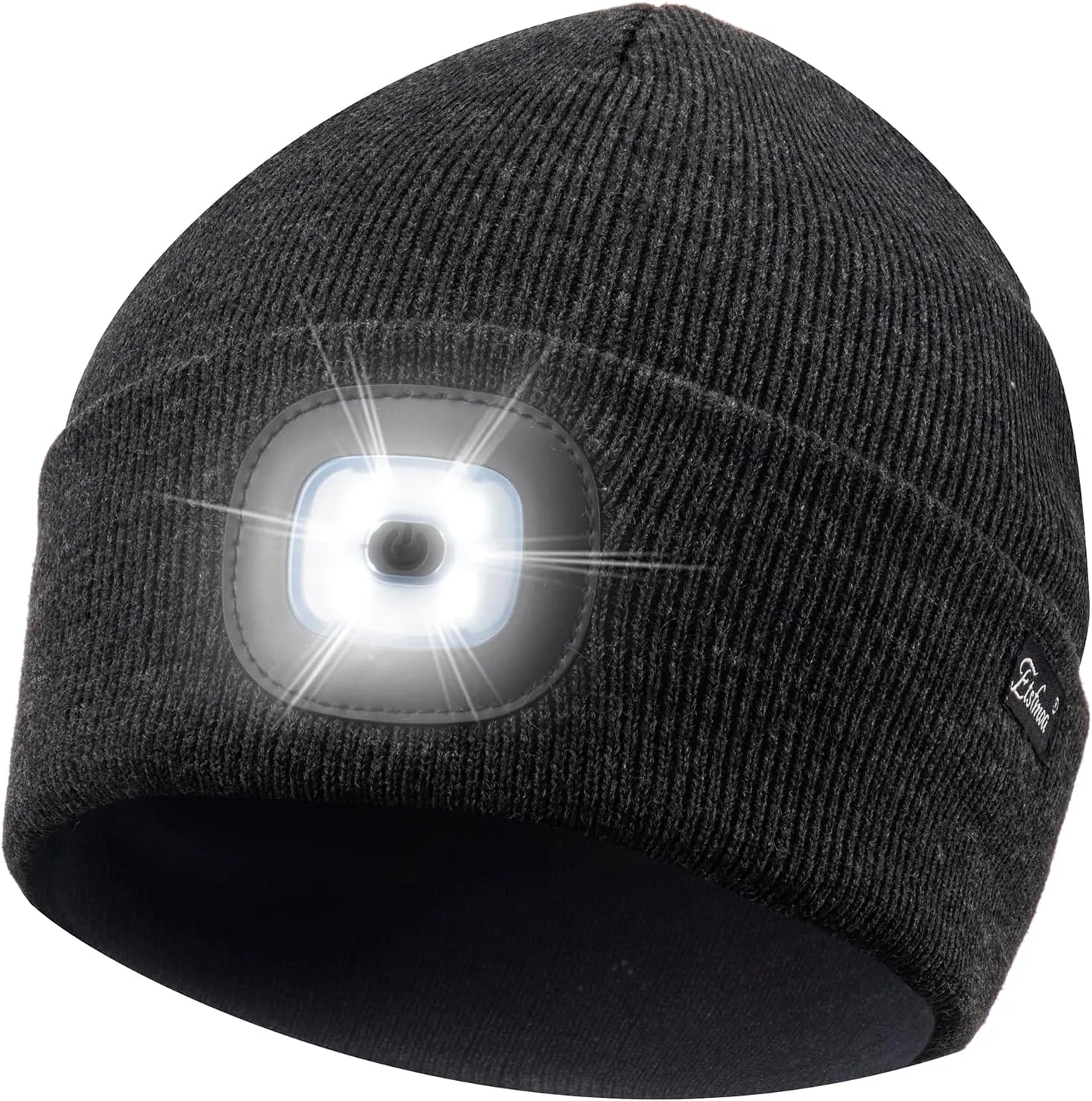 Unisex Beanie with Light, USB Rechargeable Caps