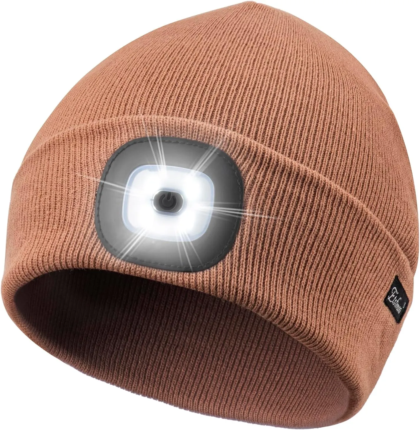 Unisex Beanie with Light, USB Rechargeable Caps