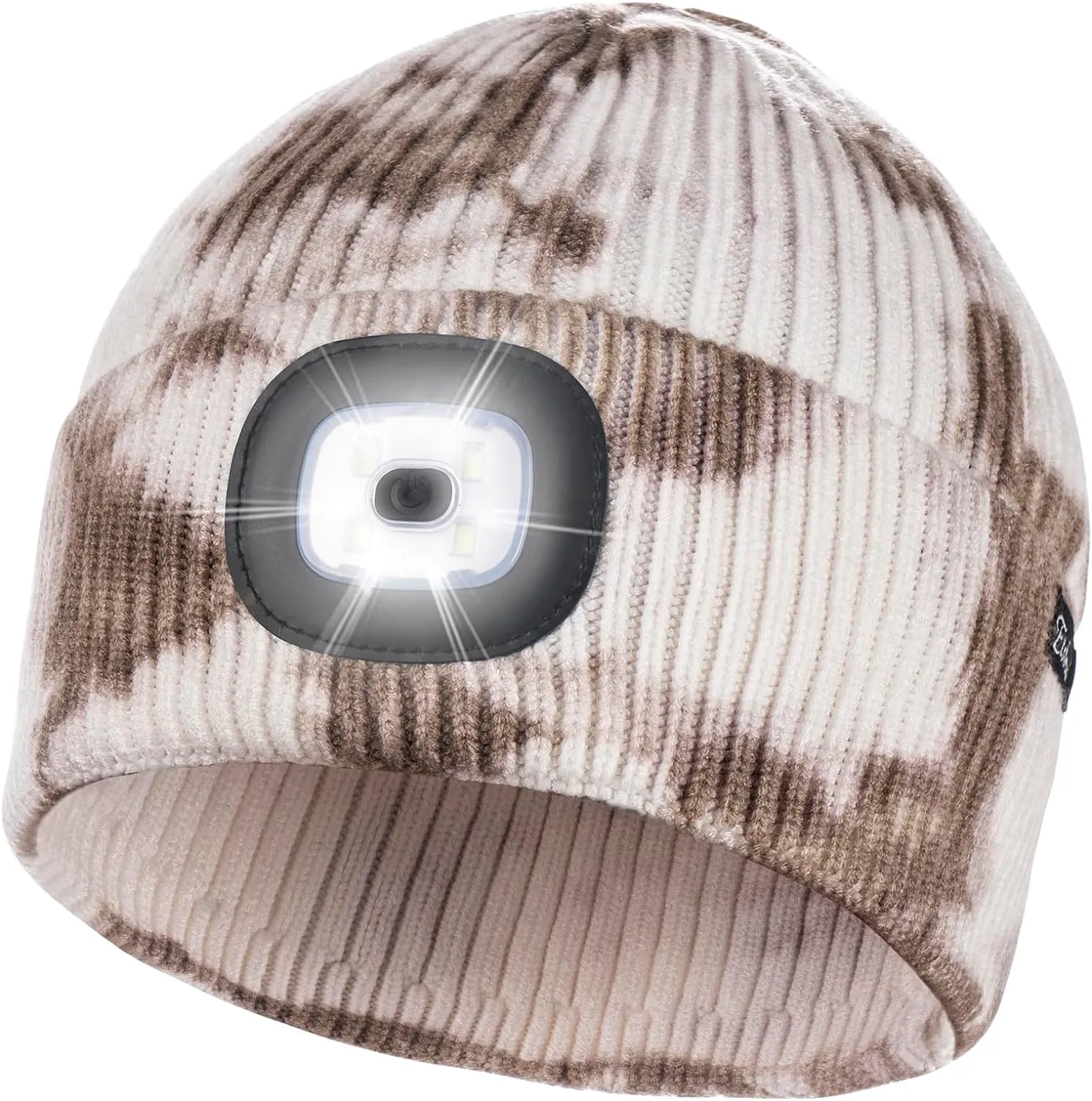 Unisex Beanie with Light, USB Rechargeable Caps