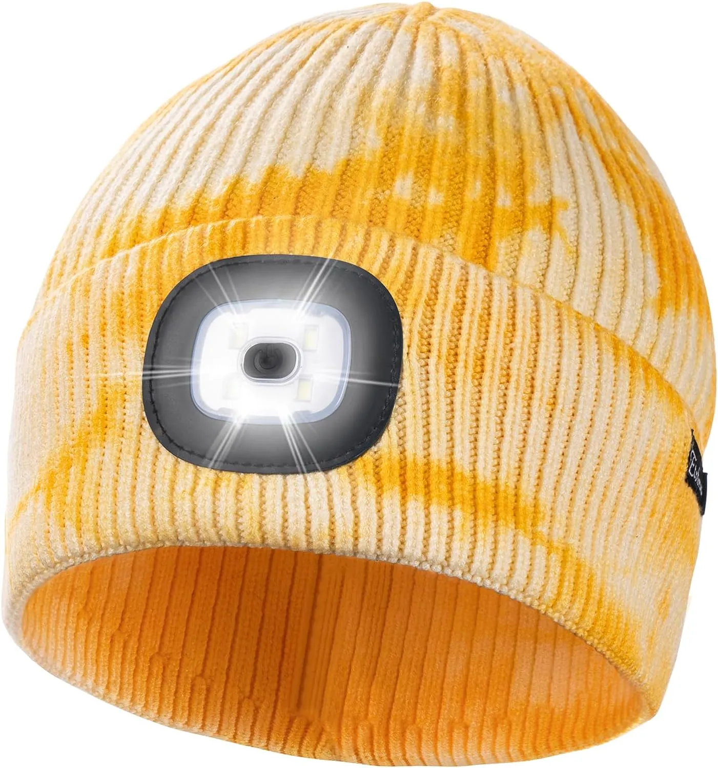 Unisex Beanie with Light, USB Rechargeable Caps