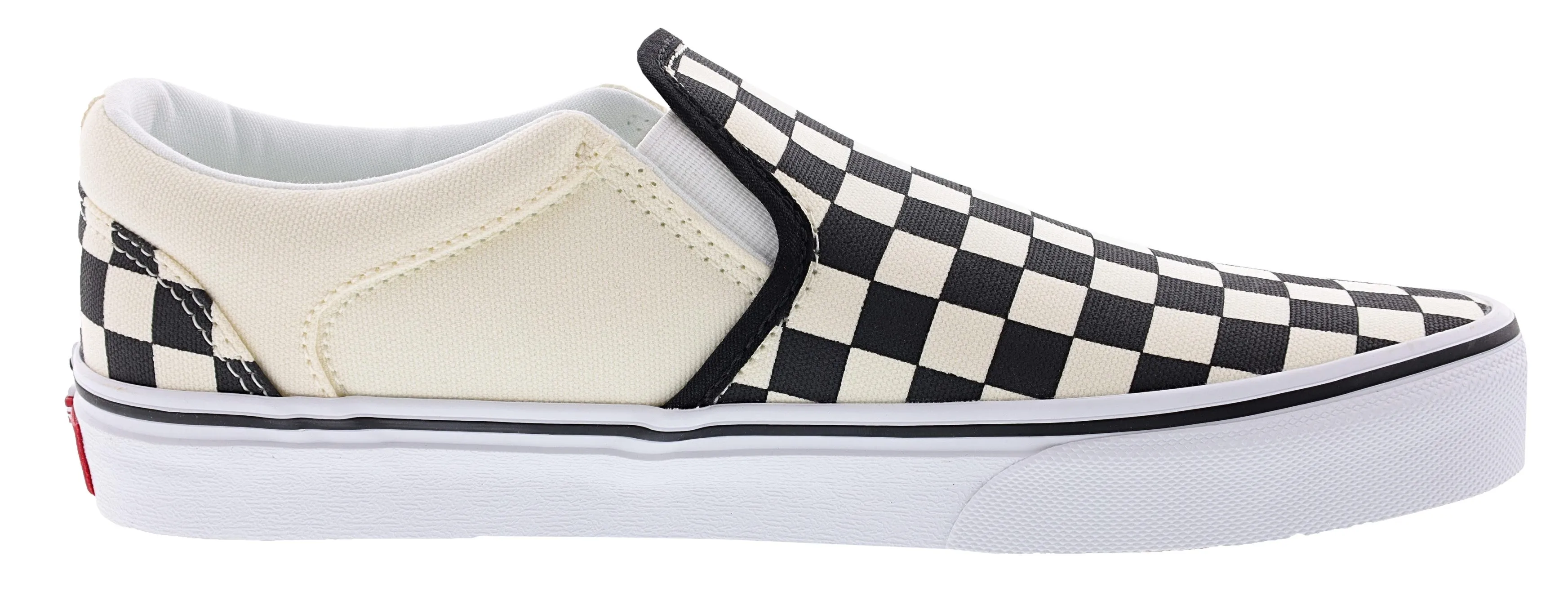 Vans Men's Asher Low Canvas Slip On Skating Shoes