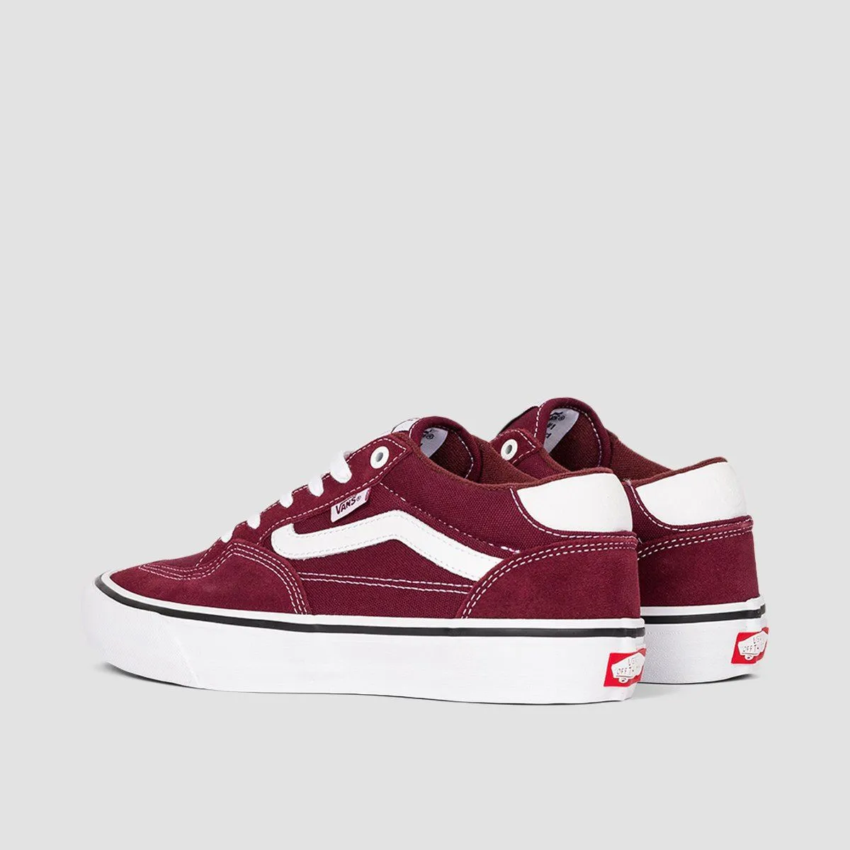 Vans Rowan Pro Shoes - Port/White