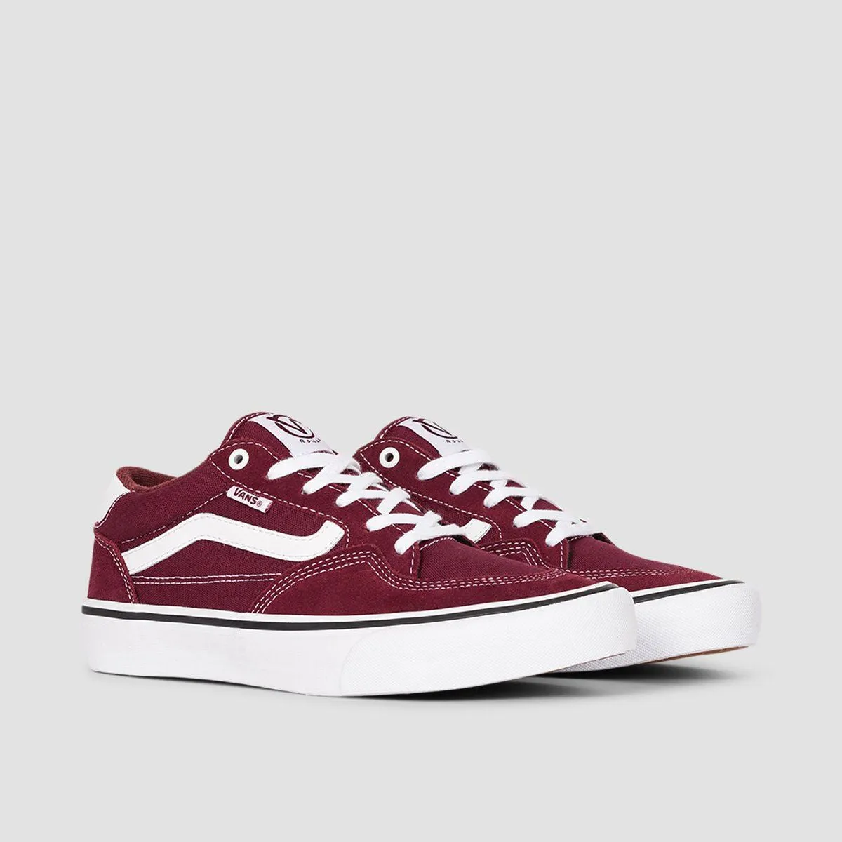 Vans Rowan Pro Shoes - Port/White