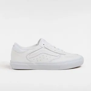 Vans Skate Rowley Leather Skate Shoes - White