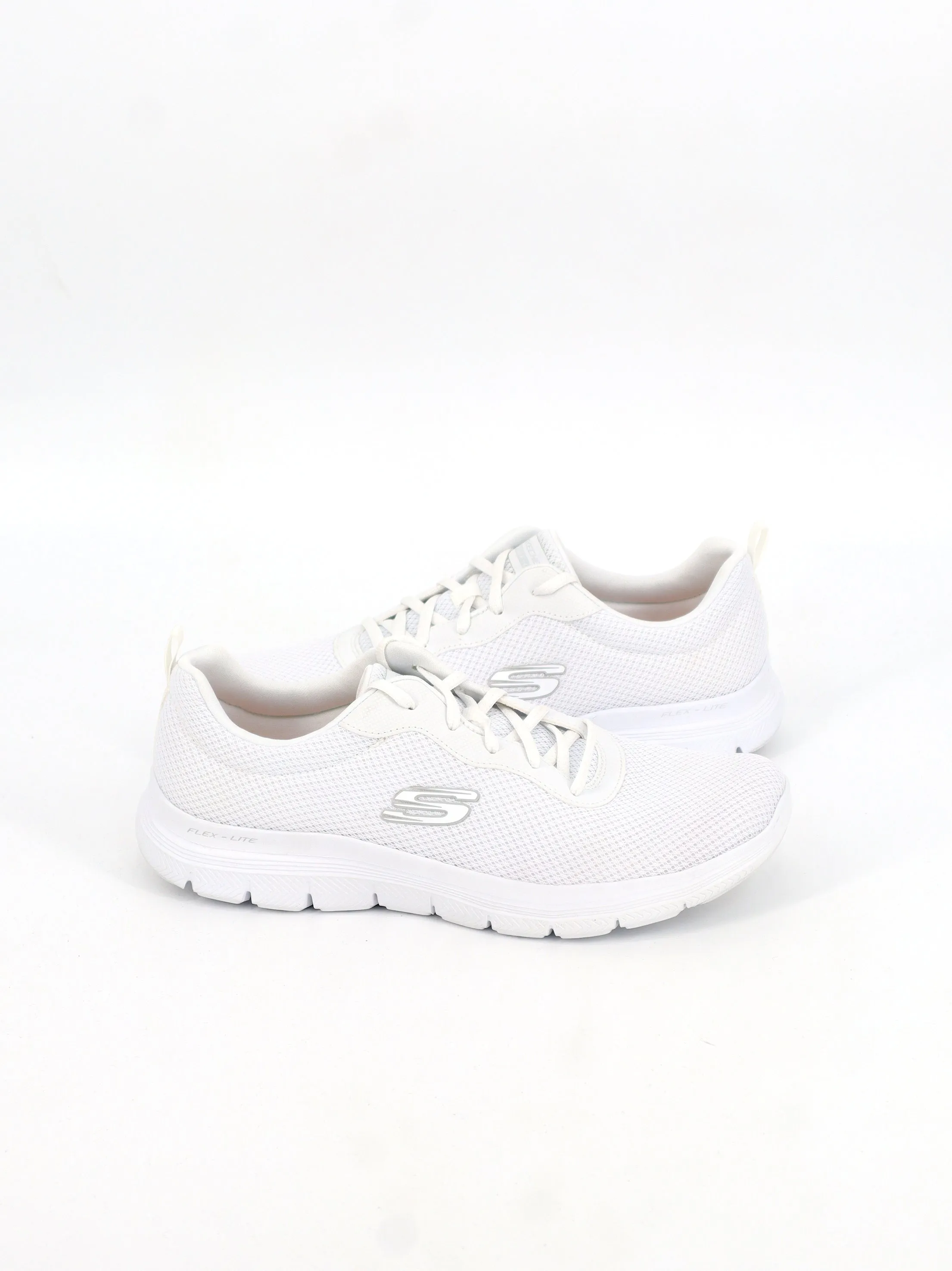 Women's Brand Logo Printed Trainers,White