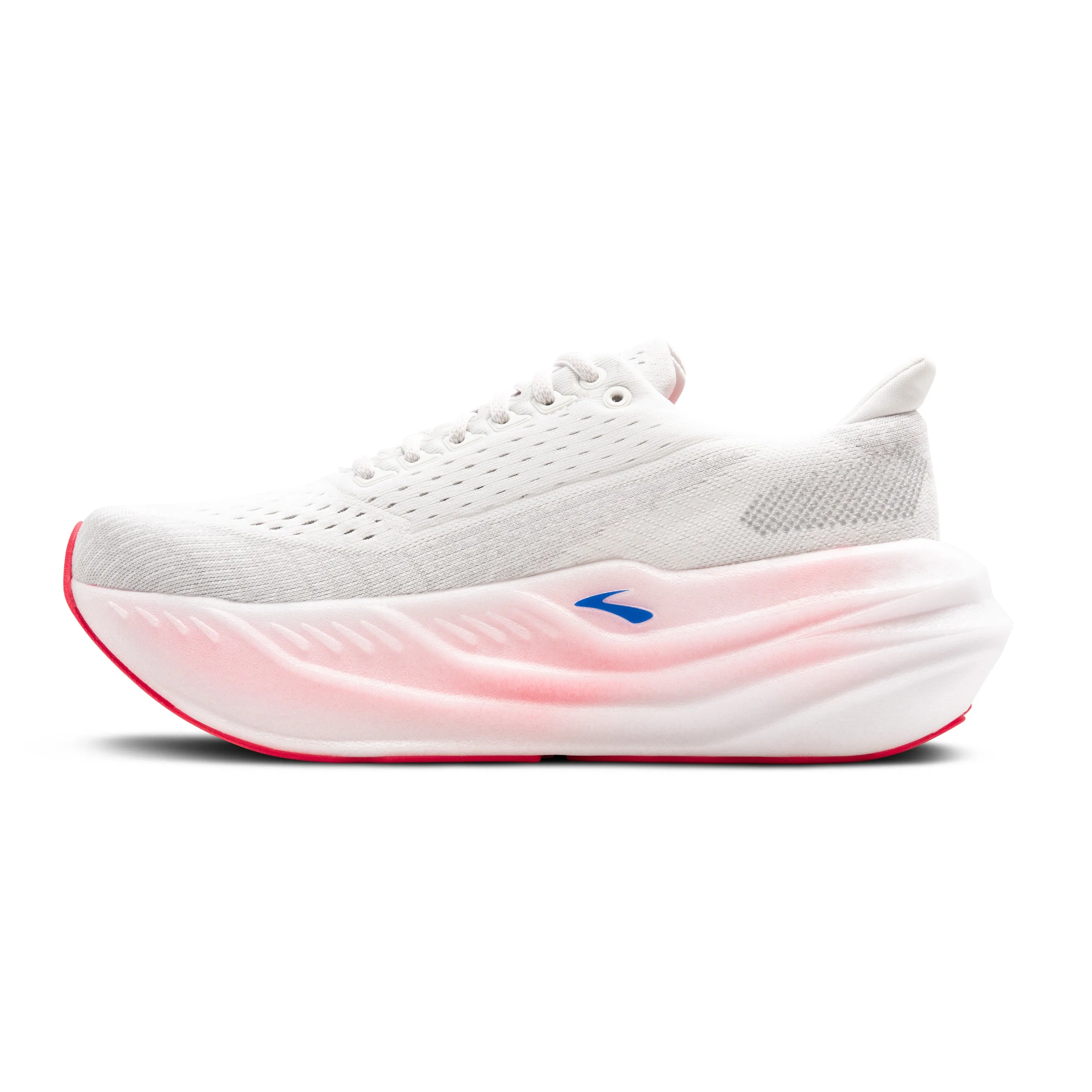 Women's Brooks Glycerin Max Color: White / Black/ Diva Pink