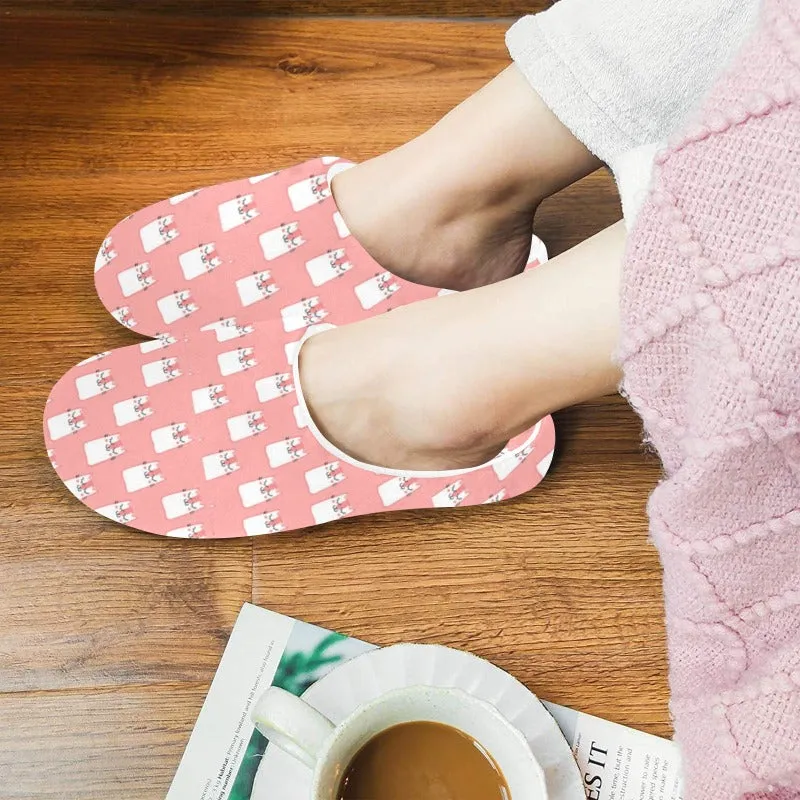 Women’s Cat Slippers Pink