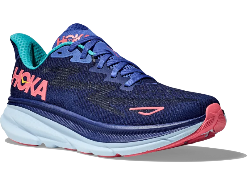 Women's Hoka Clifton 9 High Cushion Running Shoe