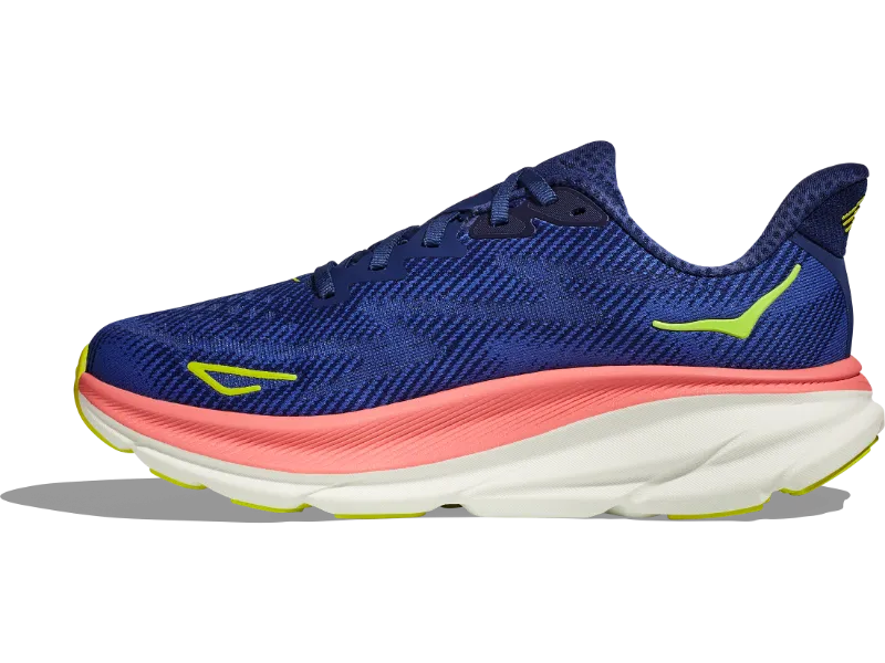 Women's Hoka Clifton 9 High Cushion Running Shoe