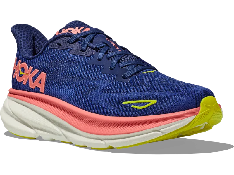 Women's Hoka Clifton 9 High Cushion Running Shoe