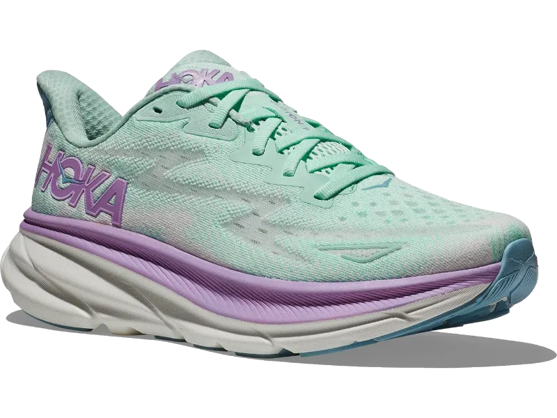 Women's Hoka Clifton 9 High Cushion Running Shoe