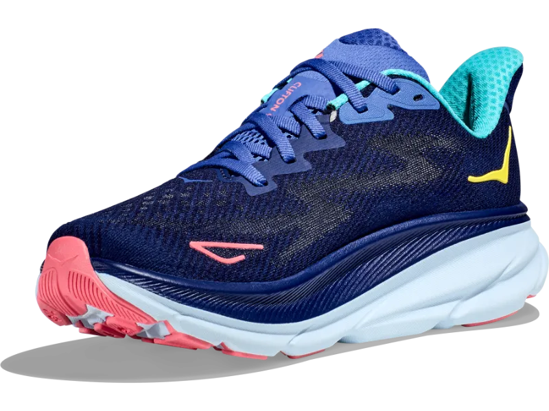 Women's Hoka Clifton 9 High Cushion Running Shoe