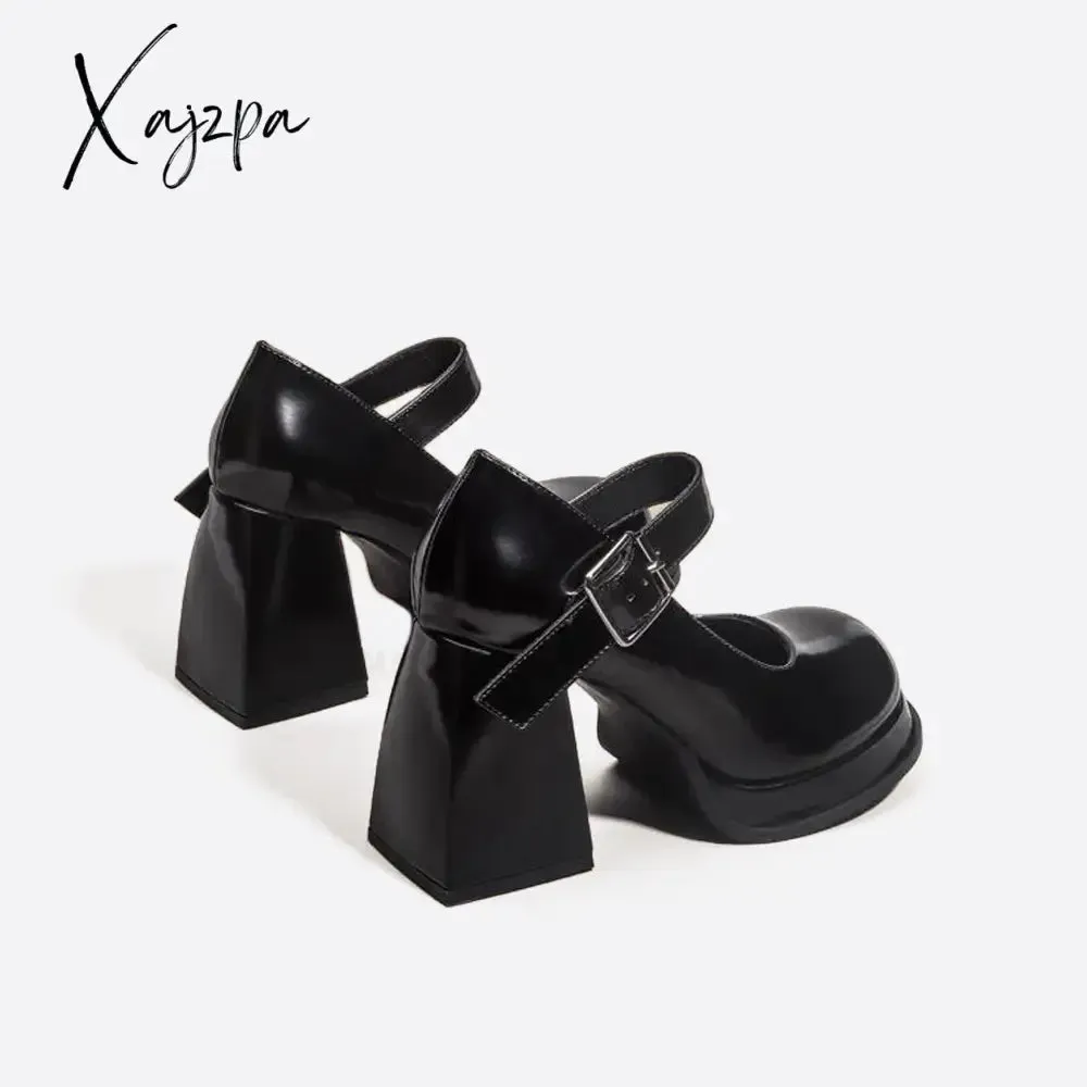 Xajzpa - Women Vintage Jk Pumps