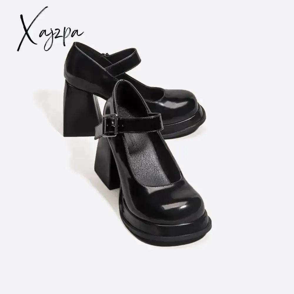 Xajzpa - Women Vintage Jk Pumps