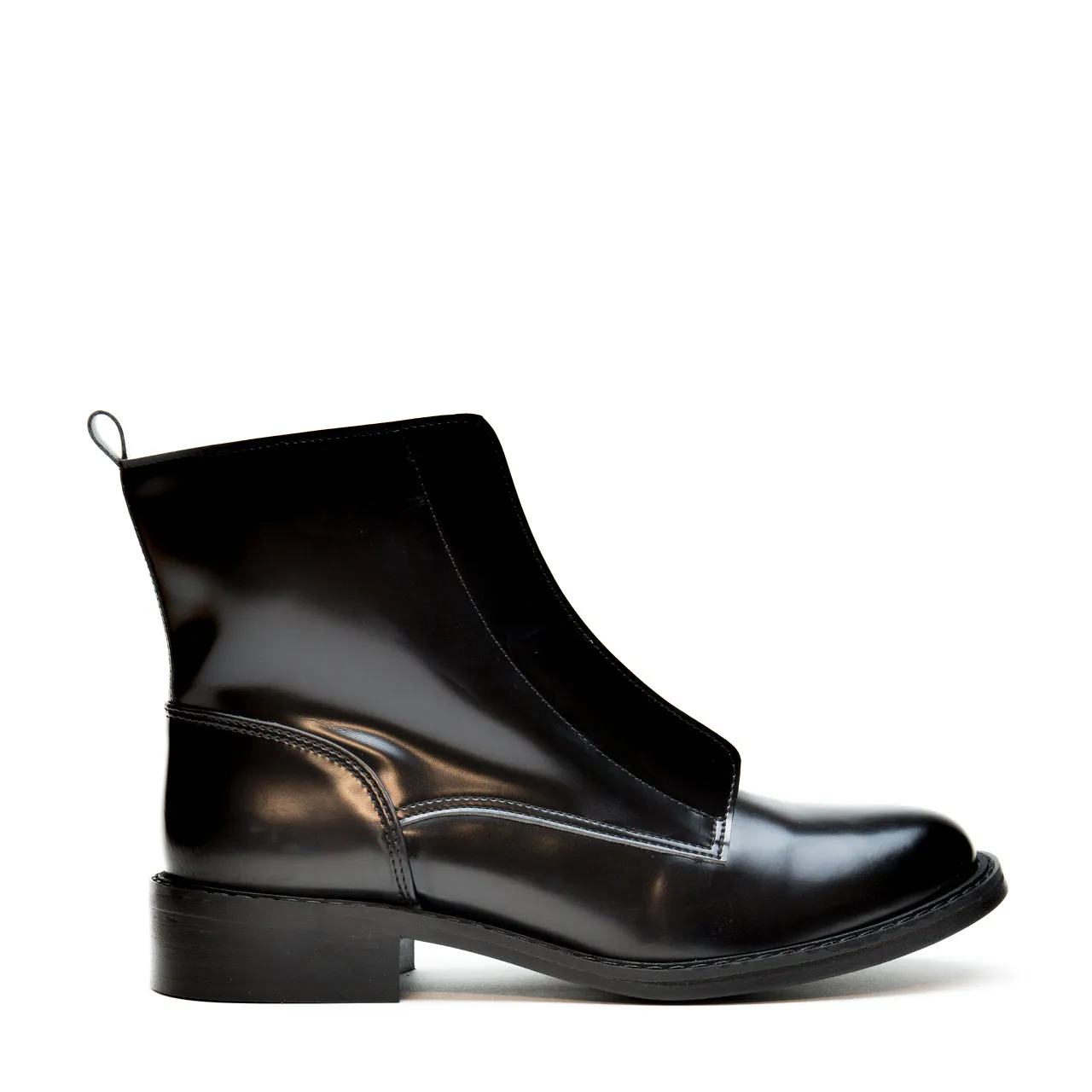 Zipme Vegan Ankle Boots Black